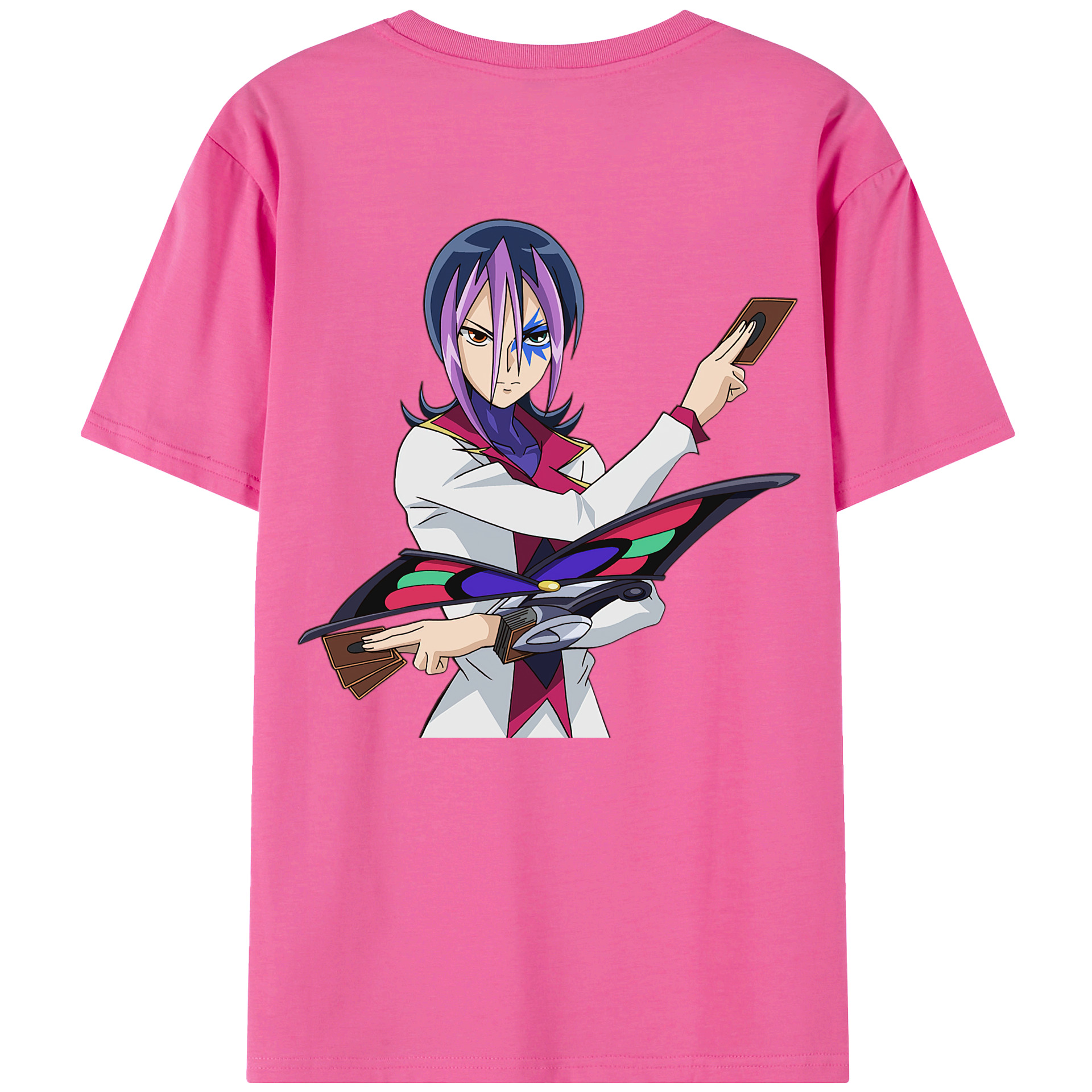 （画像用） 遊☆戯☆王 Yu-Gi-Oh! レディース半袖Tシャツ(バックプリント)